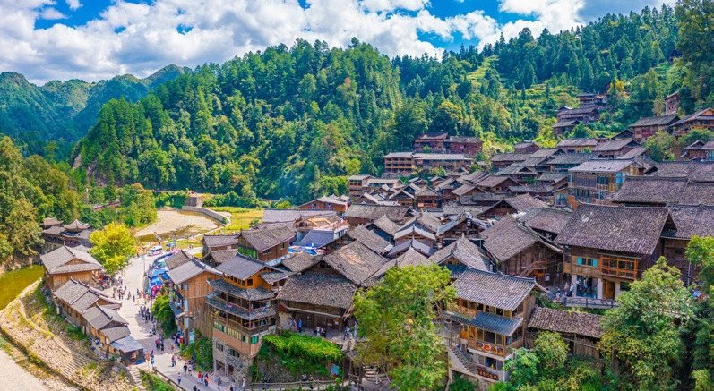 Dong village in Guizhou