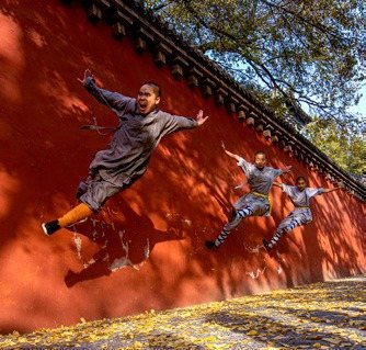 Shaolin kung fu demonstration